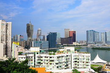 Image showing Macau downtown