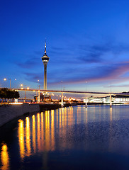 Image showing Macau at night