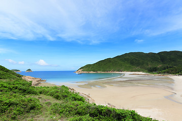 Image showing beach in Hong Kong