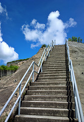 Image showing stair to sky