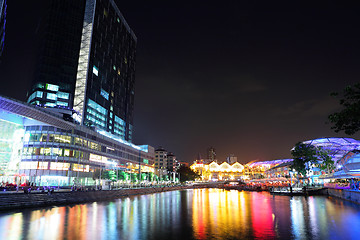 Image showing Singapore skyline