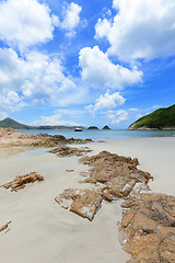 Image showing beach in Hong Kong