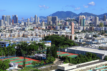 Image showing downtown of Hong Kong