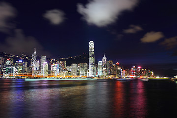 Image showing Hong Kong at night