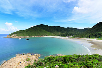 Image showing beach in Hong Kong