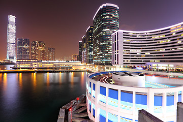 Image showing kowloon at night