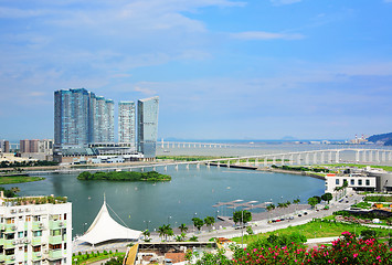 Image showing Macau downtown