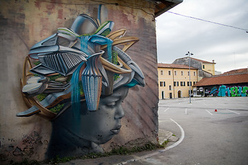 Image showing Italian Graffiti - Murales
