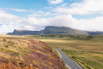 Image showing A panoramic view of Isle of Skye (Scotland)