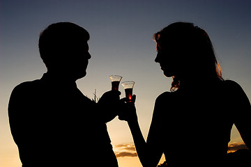 Image showing A Toast