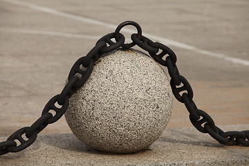 Image showing granite balls