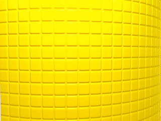 Image showing Yellow fluted pattern Useful as background