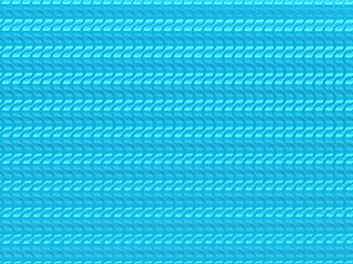 Image showing Wavy blue scales pattern useful as background