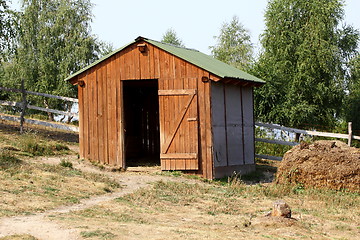 Image showing stall at a farm