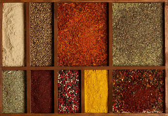 Image showing Spicy Spices