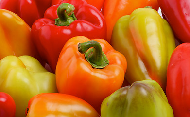 Image showing Bell Peppers Background