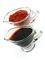 Image showing Two Sauces