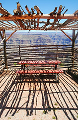 Image showing Observation Shelter Grand Canyon