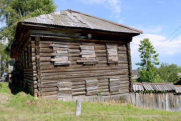 Image showing Ancient russian wood house