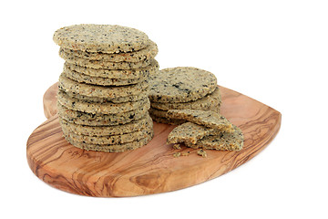 Image showing Laverbread Biscuits