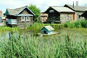 Image showing Russian old rural view