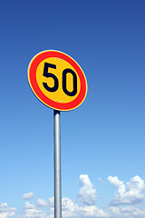 Image showing Maximum Speed 50 km per hour