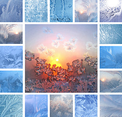 Image showing Winter collage