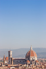 Image showing Florence Duomo view