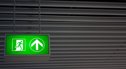 Image showing Emergency Exit