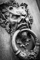 Image showing Devil Head Door Knocker