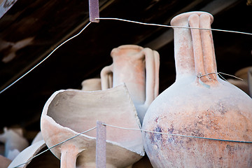 Image showing Old amphoras