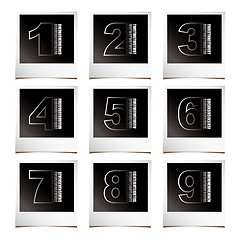 Image showing Photo numbers