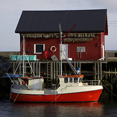 Image showing Norwegian fishing boat