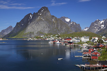 Image showing Town of Reine on Lofoten