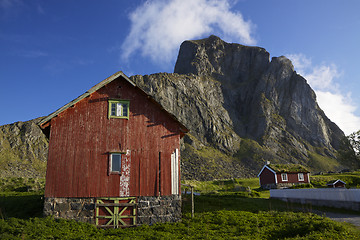 Image showing Nordic village