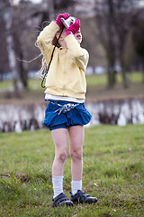 Image showing little photographer