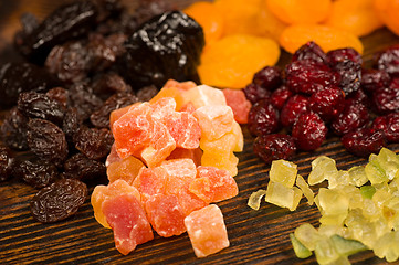 Image showing Dried fruit