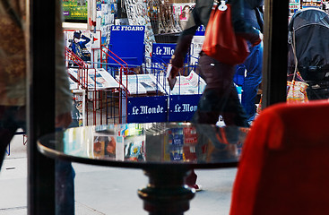 Image showing Parisian Lifestyle Abstract