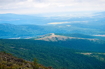 Image showing Urals ridge