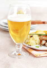 Image showing Glass of beer