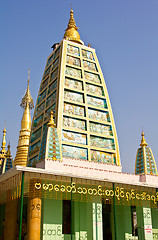 Image showing Schwedagon temple in Yangon,Burma