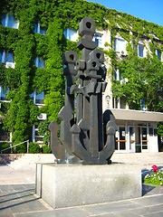 Image showing Monument to an anchor