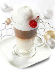 Image showing coffee cappuccino