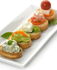 Image showing Appetizers