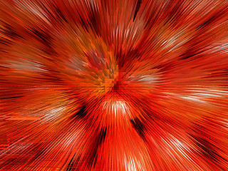 Image showing Red abstract background