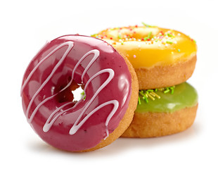 Image showing baked doughnuts