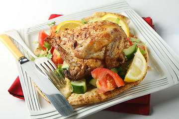 Image showing Israeli barbecue chicken