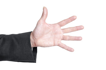 Image showing hand five