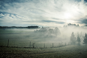 Image showing misty scenery