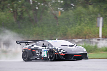 Image showing Supercar race in Pattaya, Thailand